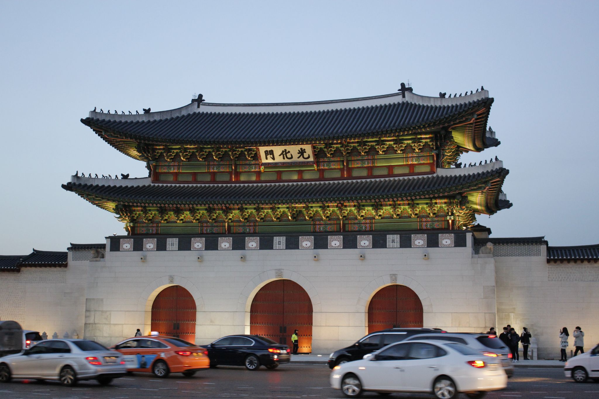Gwanghwamun Gate, Korea