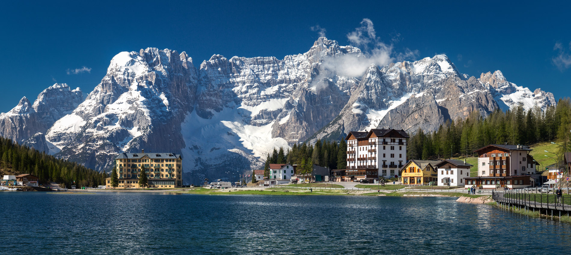 Lake Misurina Italy Lake Misurina Italy