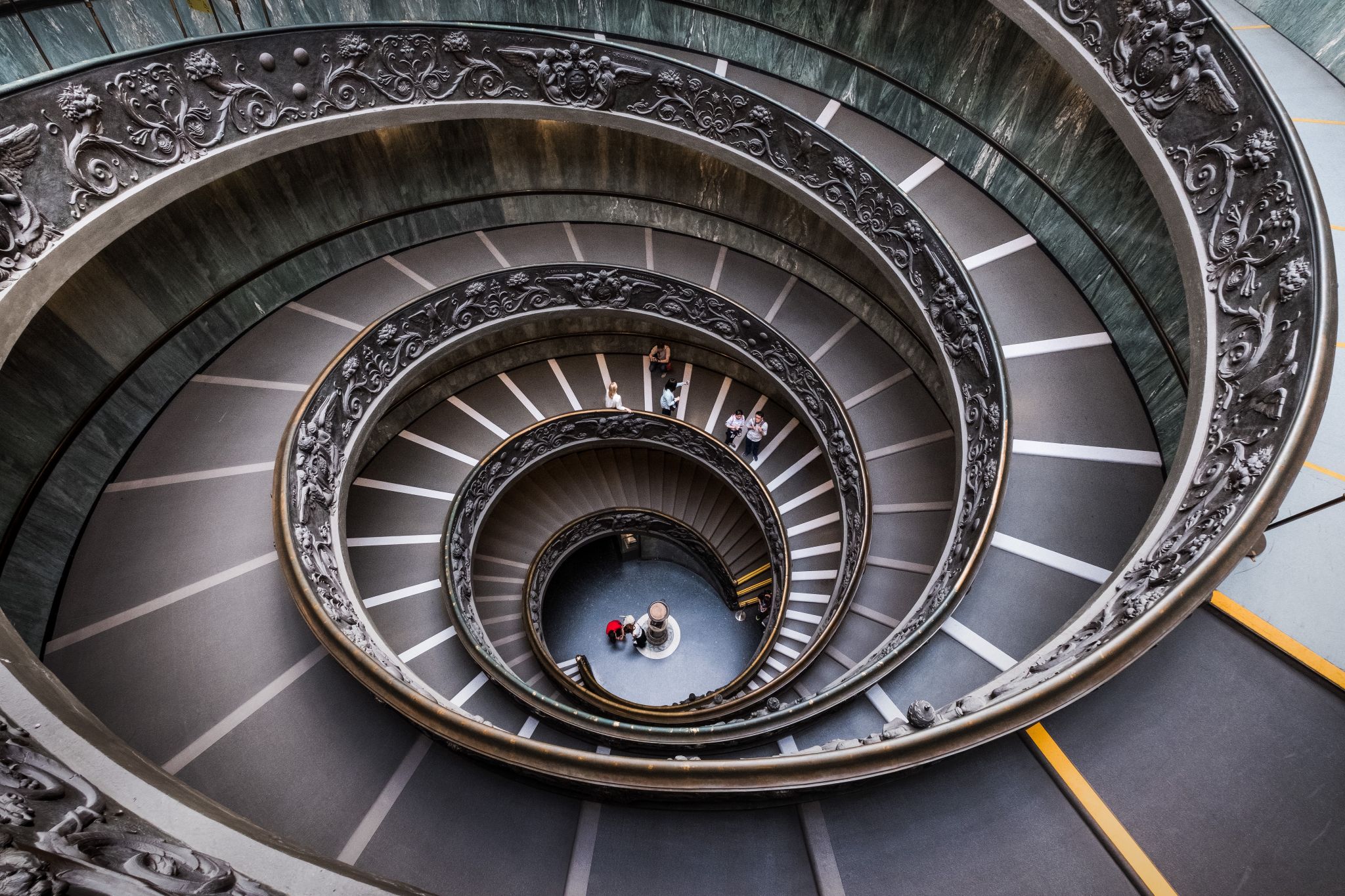 Vatican museum spiral staircase, Italy