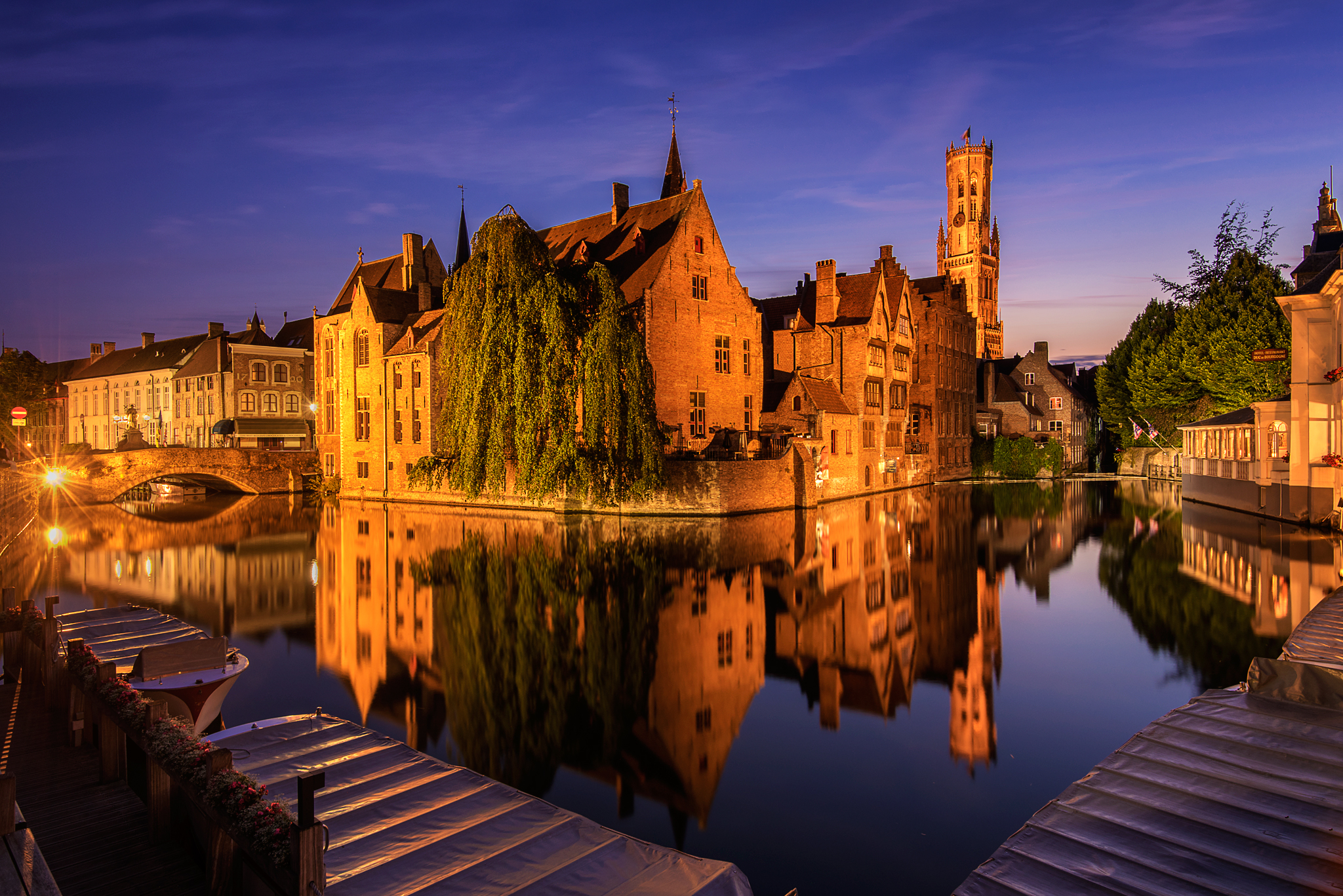 Bruges Canal View Belgium