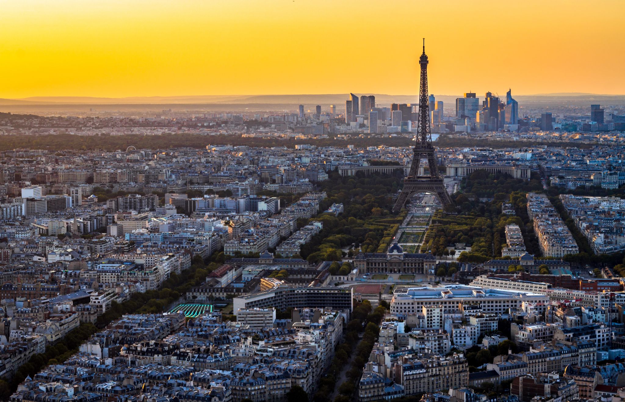 Panoramic terrace of Tour Montparnasse, Paris, France