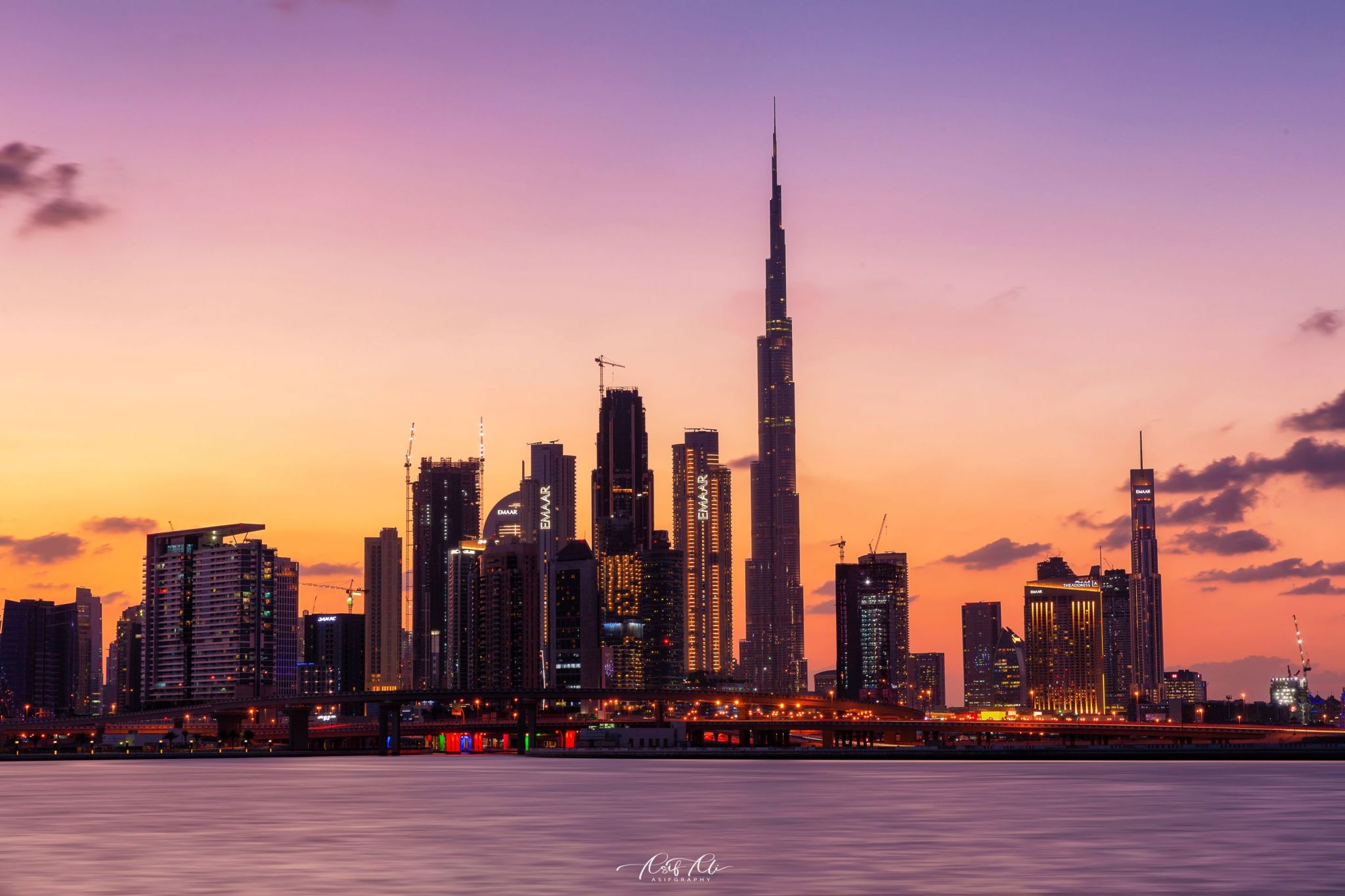 Dubai City Skyline