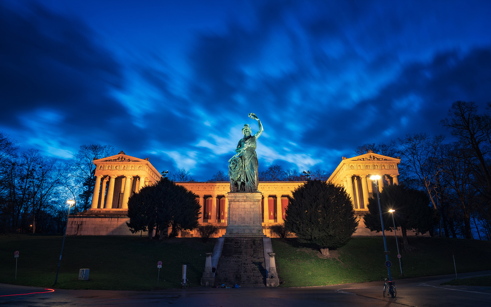 Bavaria statue Theresienwiese Munich Germany
