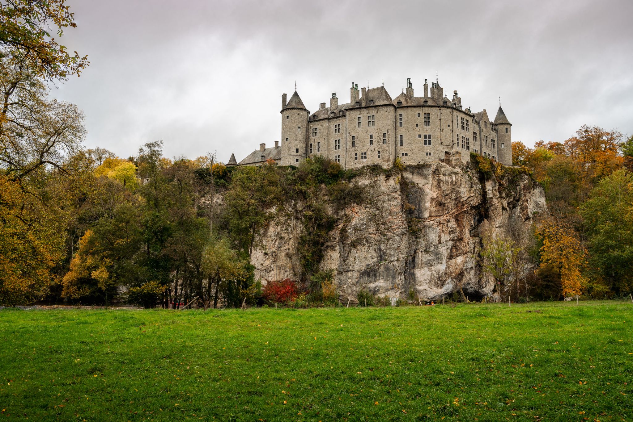 Walzin Castle Belgium Walzin Castle Belgium