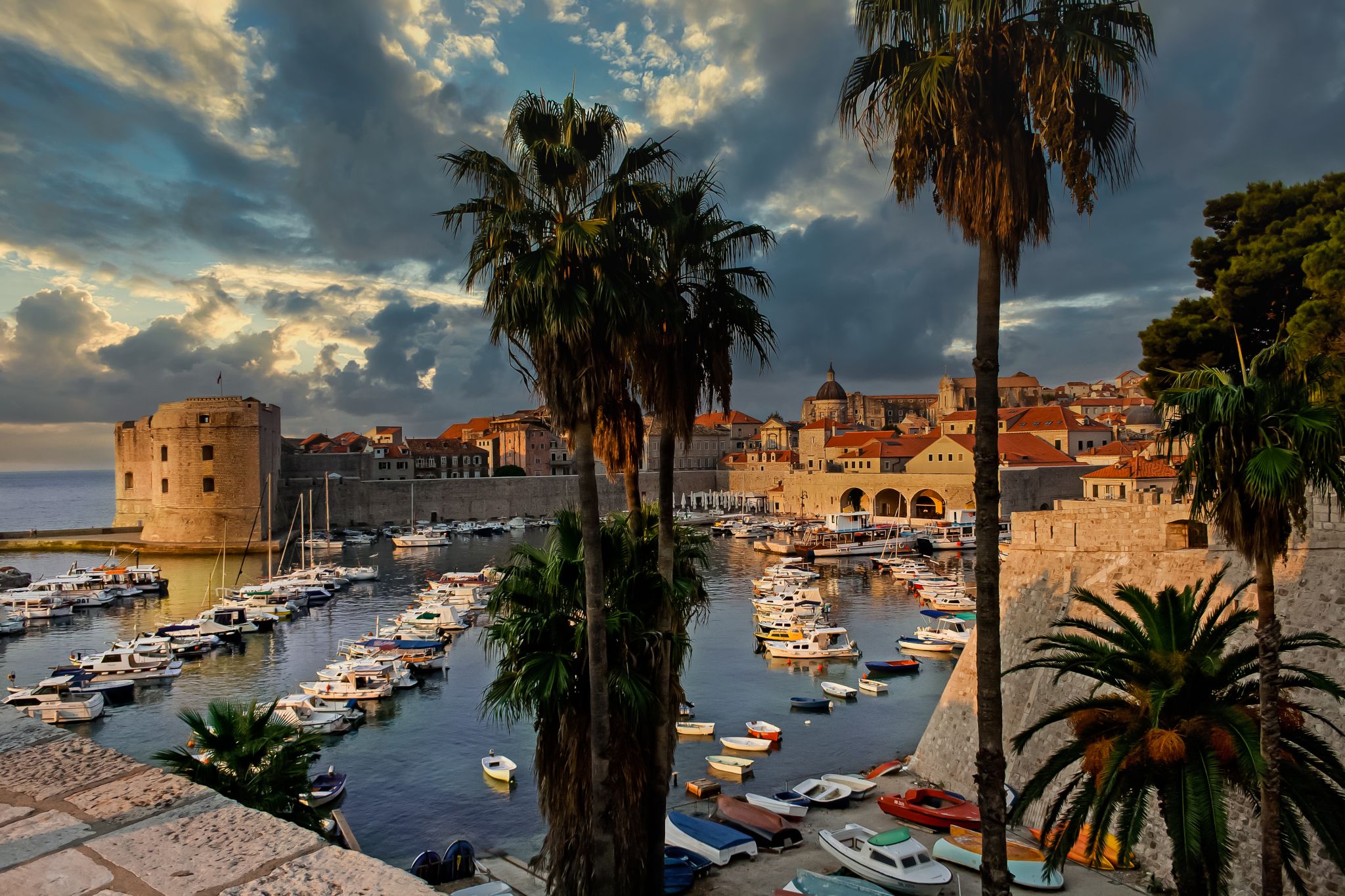 Dubrovnik Harbour Croatia